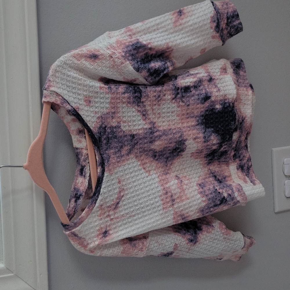 Waffle Crew Sweater Handmade